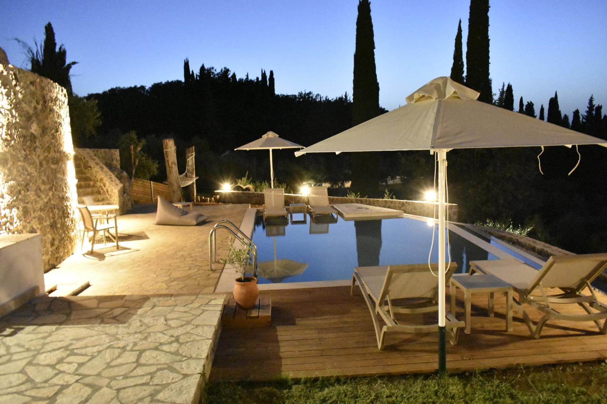 Corfu View Deluxe Villa Perama  Exterior foto