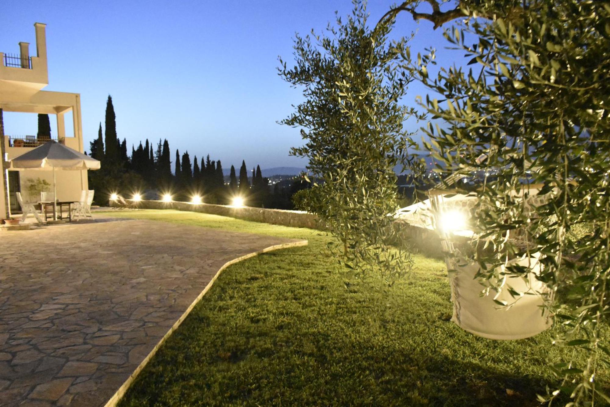 Corfu View Deluxe Villa Perama  Exterior foto