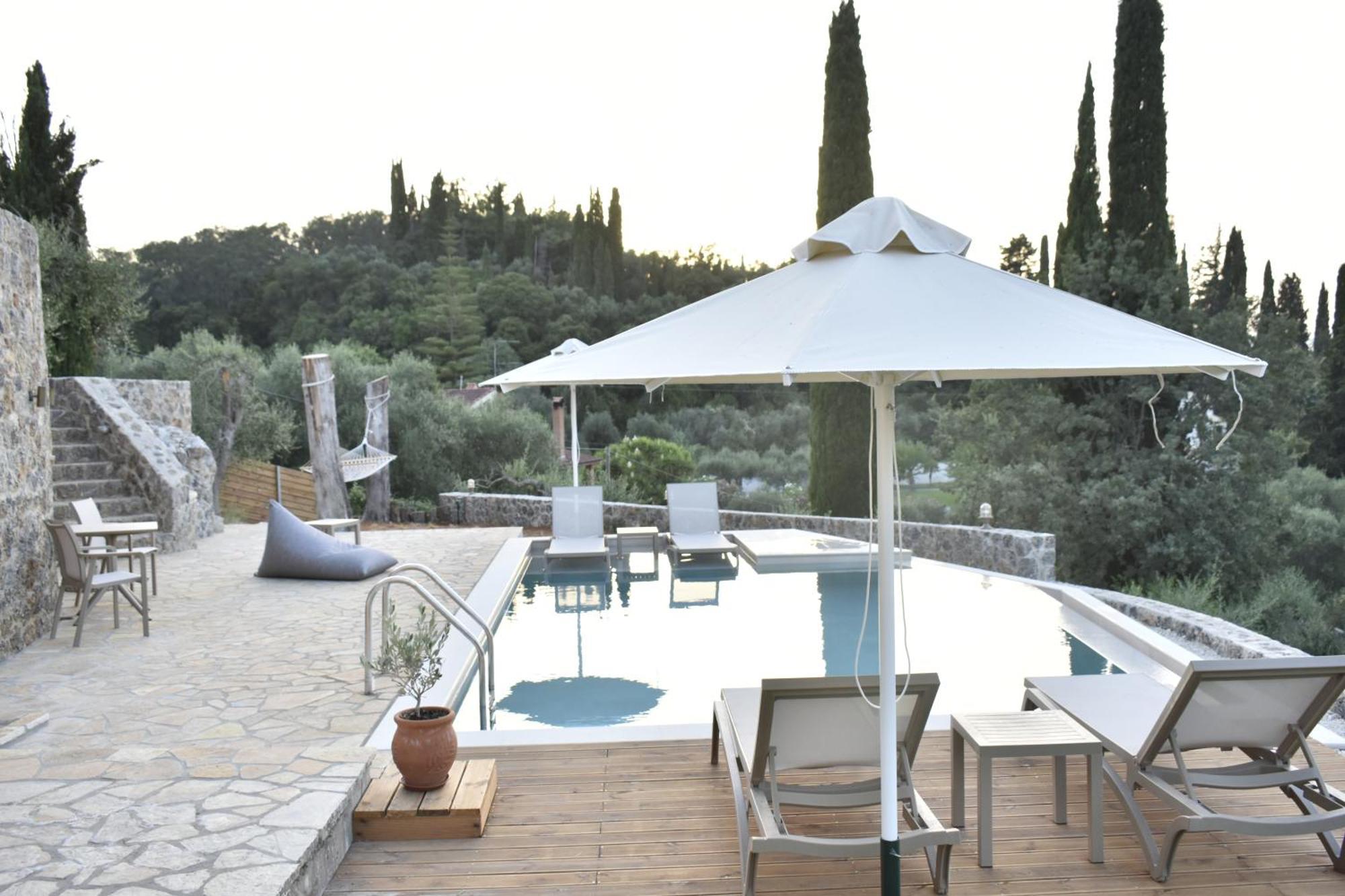 Corfu View Deluxe Villa Perama  Exterior foto