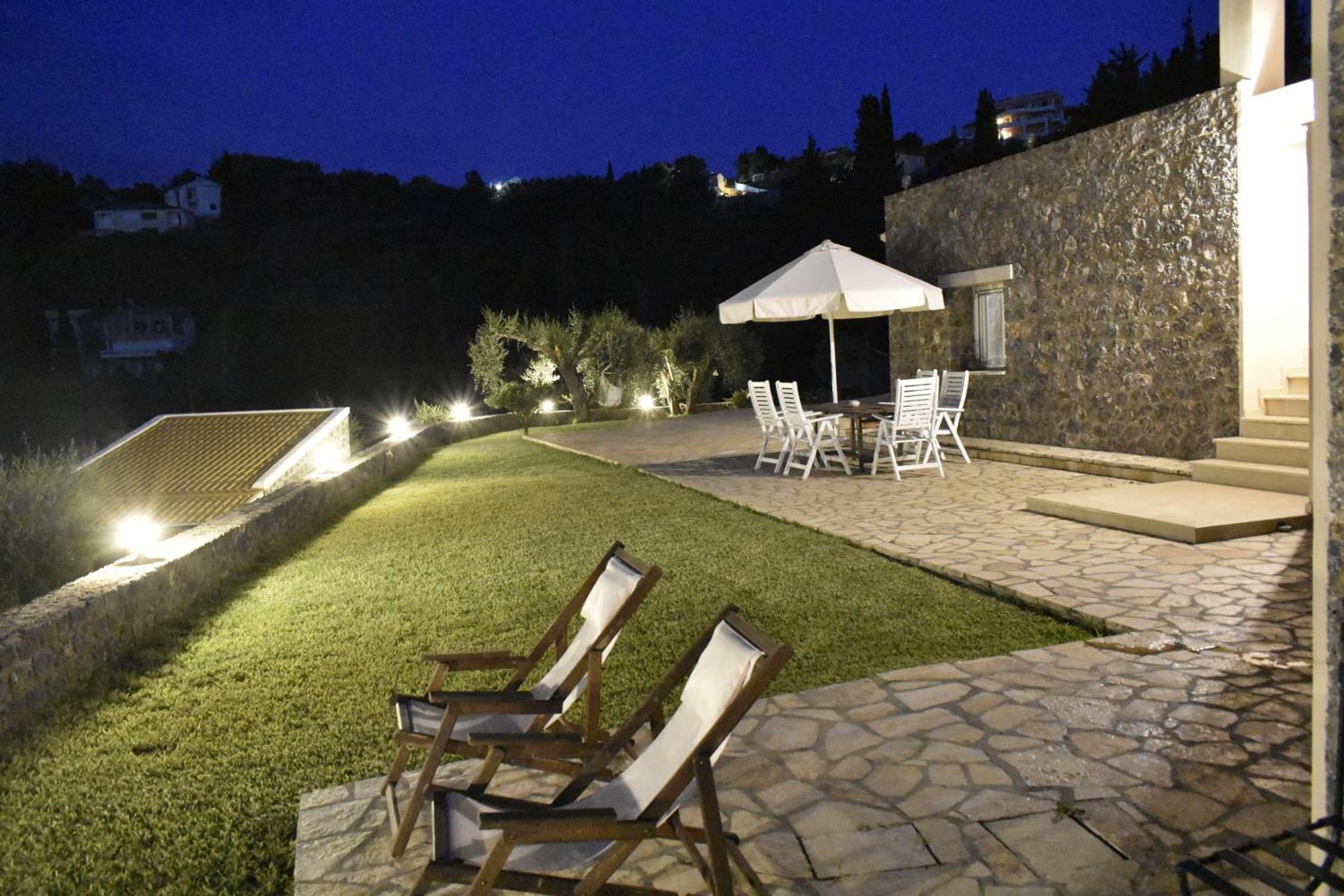 Corfu View Deluxe Villa Perama  Exterior foto
